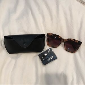 Diff Eyewear Accessories - DIFF Carson tortoise rose gradient sunglasses Diff Eyewear Accessories - DIFF Carson tortoise rose gradient sunglasses